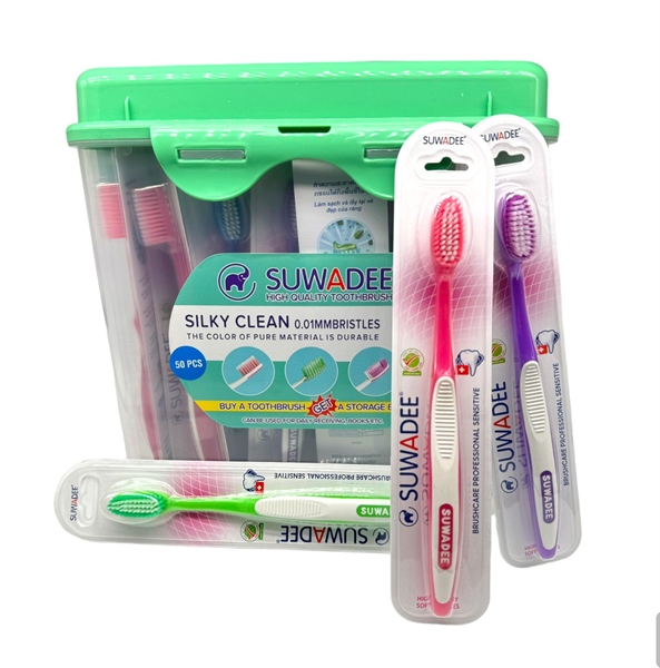 Bàn Chải Suwadee 8012 [ Vỉ ]