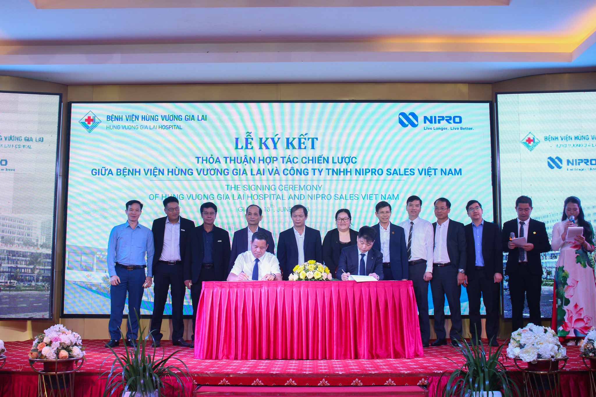 Nipro Sales Việt Nam hợp tác với Bệnh viện Hùng Vương Gia Lai