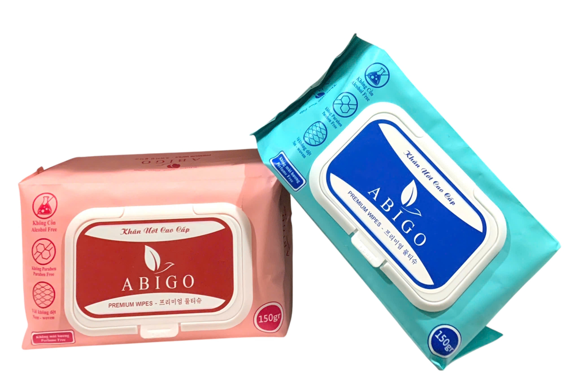 Khăn ướt không mùi siêu mịn ABIGO ( 150GR )