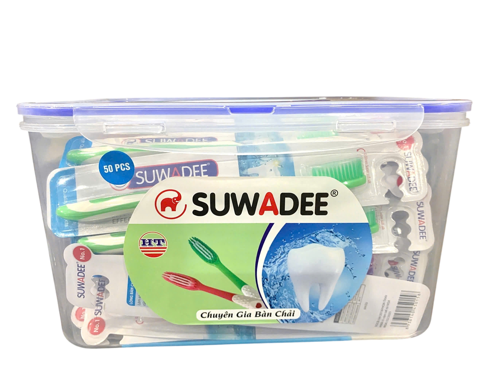 Bàn Chải Suwadee 8012 [ Vỉ ]