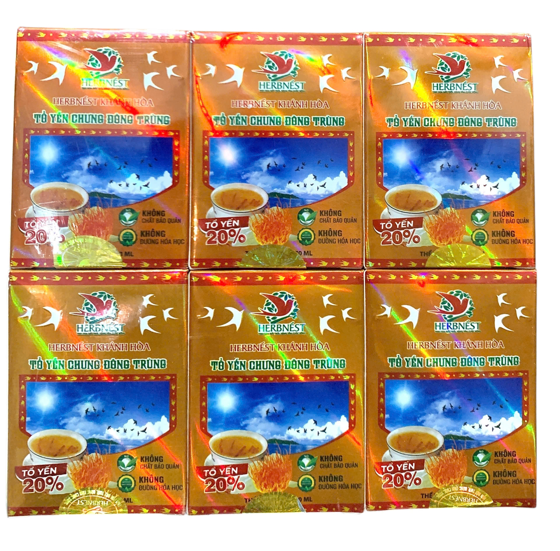 Yến rời - [ ORANGE ] Chưng Đông Trùng (Hũ)