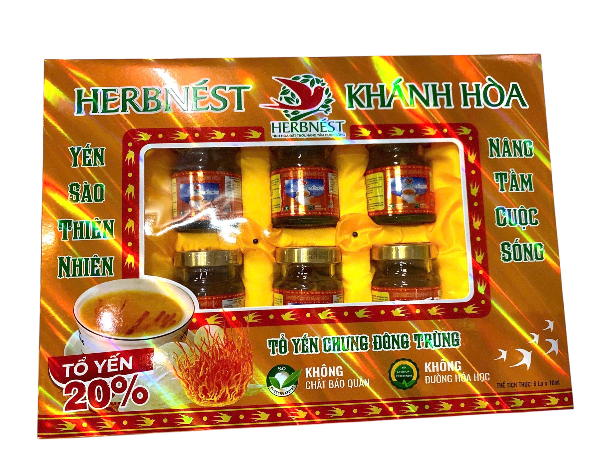 Yến Lốc [ ORANGE ] Đông Trùng