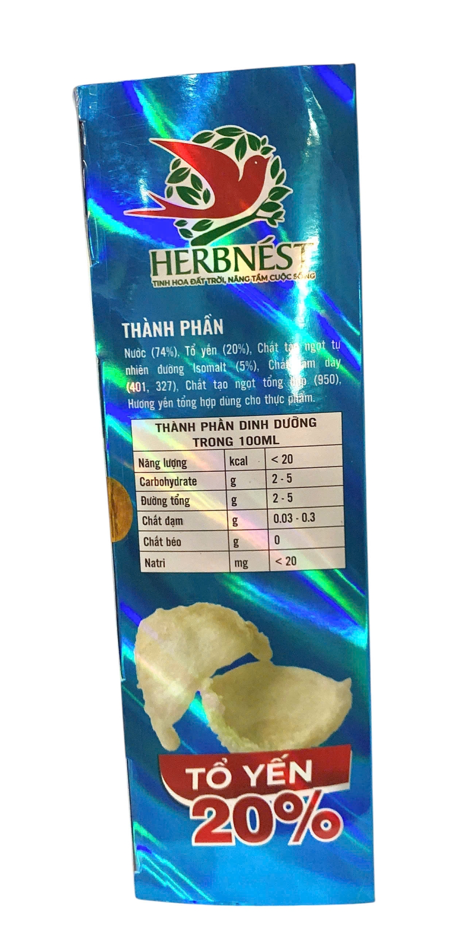 Yến Lốc [ BLUE ] Ít Đường ( Ăn Kiêng )